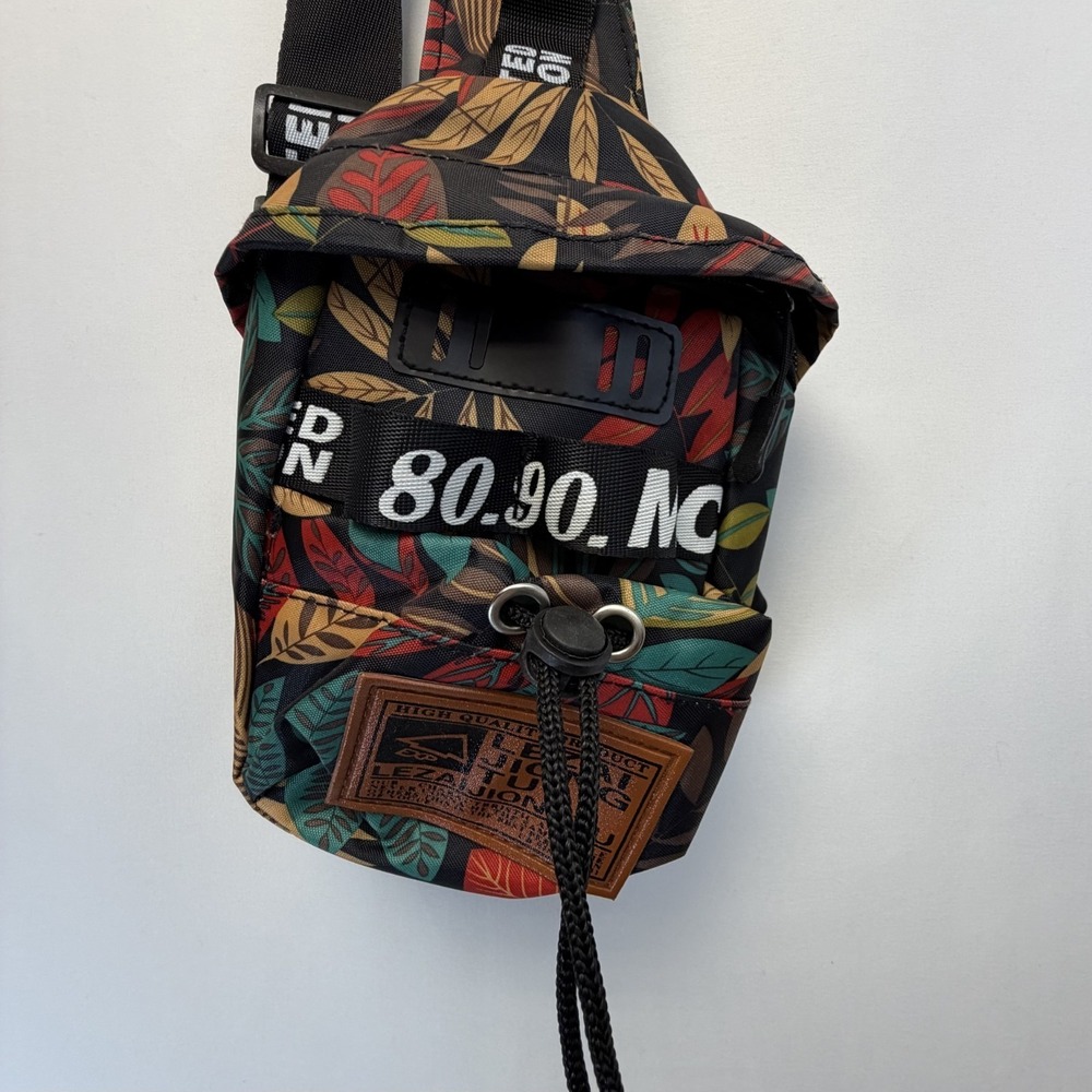 Mini Tropical Print Sling‎ Bag purse crossbody - excellent condition